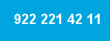 922 221 42 11